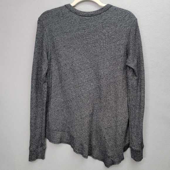 WILT THERMAL MIXED SLOUCHY LONG SLEEVE TOP, SIZE S - Picture 2 of 6